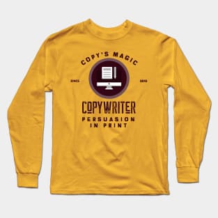 Empower Your Message: Copywriting Champion T-Shirt! Long Sleeve T-Shirt